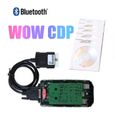 no need CD - câble Delph1 BT - Outil de diagnostic de voiture Bluetooth pour TNESF DELPHIS ORPDC OBD Obd2, VC-3
