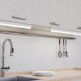 Réglette LED sous meuble 28 cm Cuisine atelier plan de travail Tube lumineux 4W-3