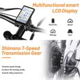 Shengmilo - Vélo électrique - MX06 - femme 26" E-Bike - fat bike électrique - Bafang 500W - Samsung batterie Amovible 48V17.5AH-3