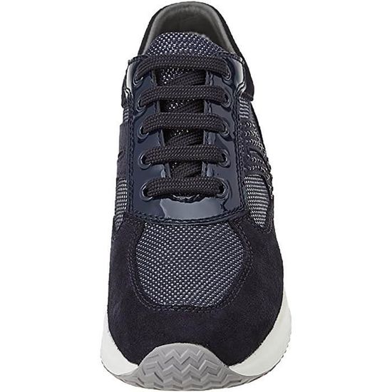 GEOX D HAPPY C CHAUSSURES DE SPORT POUR FEMME BLEU D5462CC4002 Blu Cdiscount Sport