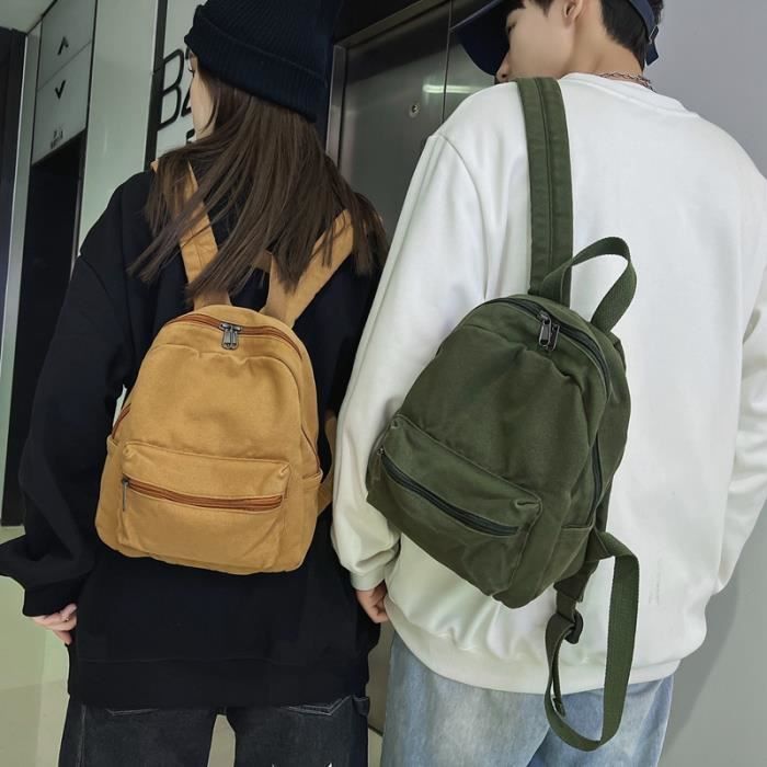 Petit sac a deals dos en toile