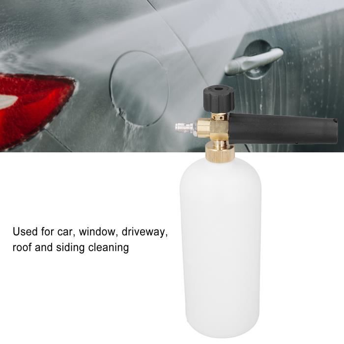 Lance à Mousse Pulvérisateur Haute Pression 1L - Adaptateur M22/M14 Pour KRANZLE Himore Ubermann - Canon à Mousse Neige Voiture Moto