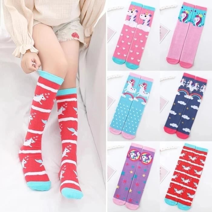 6 Paires Chaussettes Garçon Sans Couture - Coton Sport Coloré Toutes Saisons