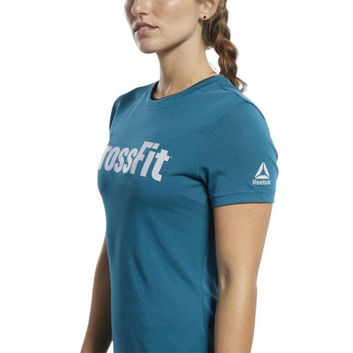Tee shirt reebok femme verte hotsell