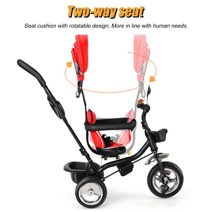 Vlos Tricycle évolutif Draisienne Bebe 18 Mois Willonin® Tricycle