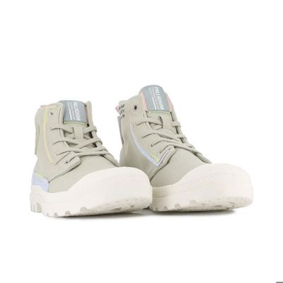 Palladium Femme Pampa Underlayer Basket Montante Toile