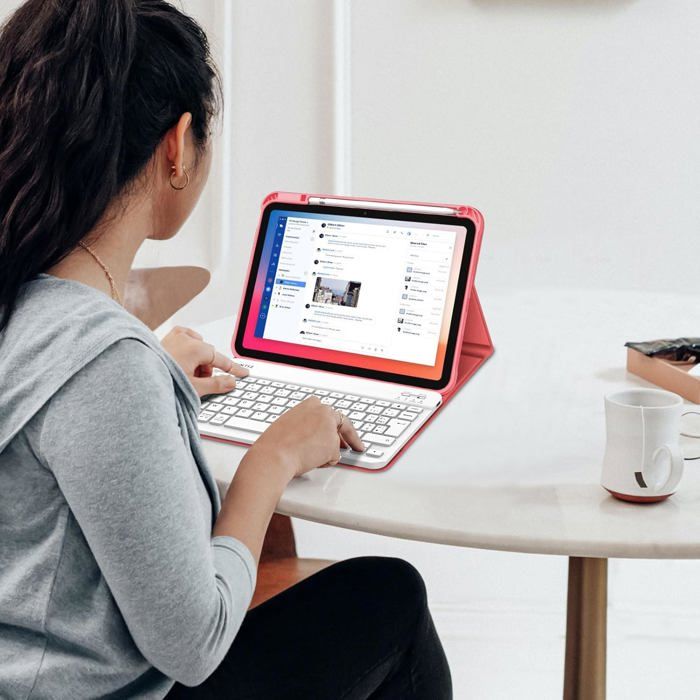 Clavier Magnétique Pour IPad 10ème Génération – Noir, Ouvert Mais Jamais Utilisé