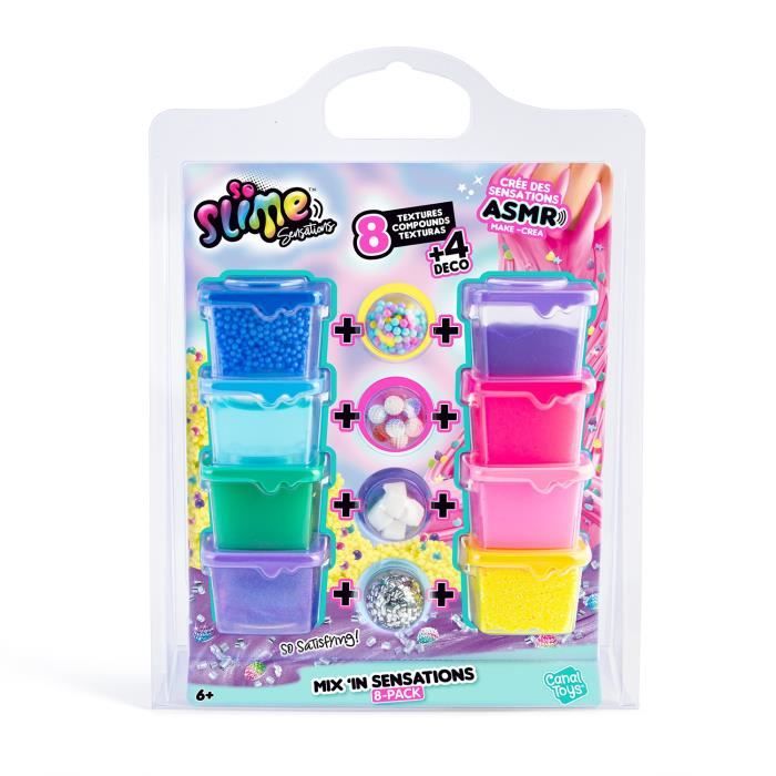 So Slime DIY Mix in Sensations 8 pack Loisirs Creatifs SSC 233 Canal Toys Cdiscount Jeux Jouets