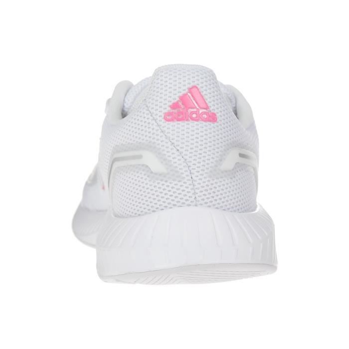 Adidas falcon 2025 blanche et rose