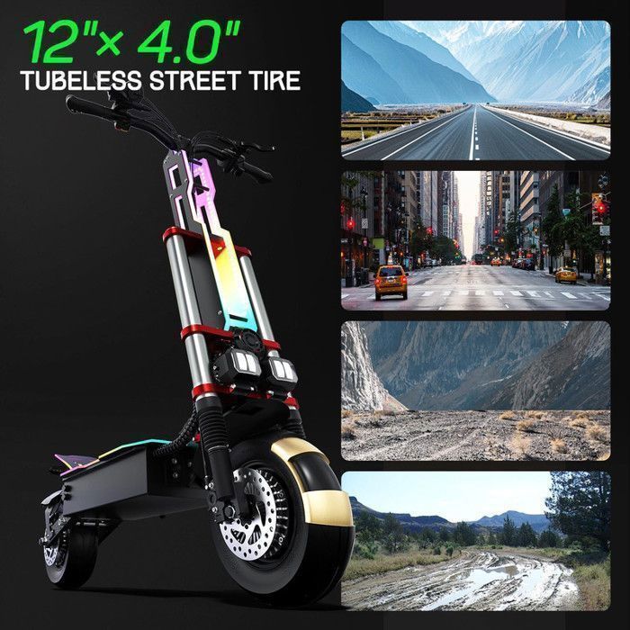 TIFGALOP électrique 6000W, double moteur batterie lithium — free download