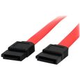 Câble SATA de 46 cm - Cordon Serial ATA en rouge - Câble SATA de 46 cm - Cordon Serial ATA en rouge - SATA18-0
