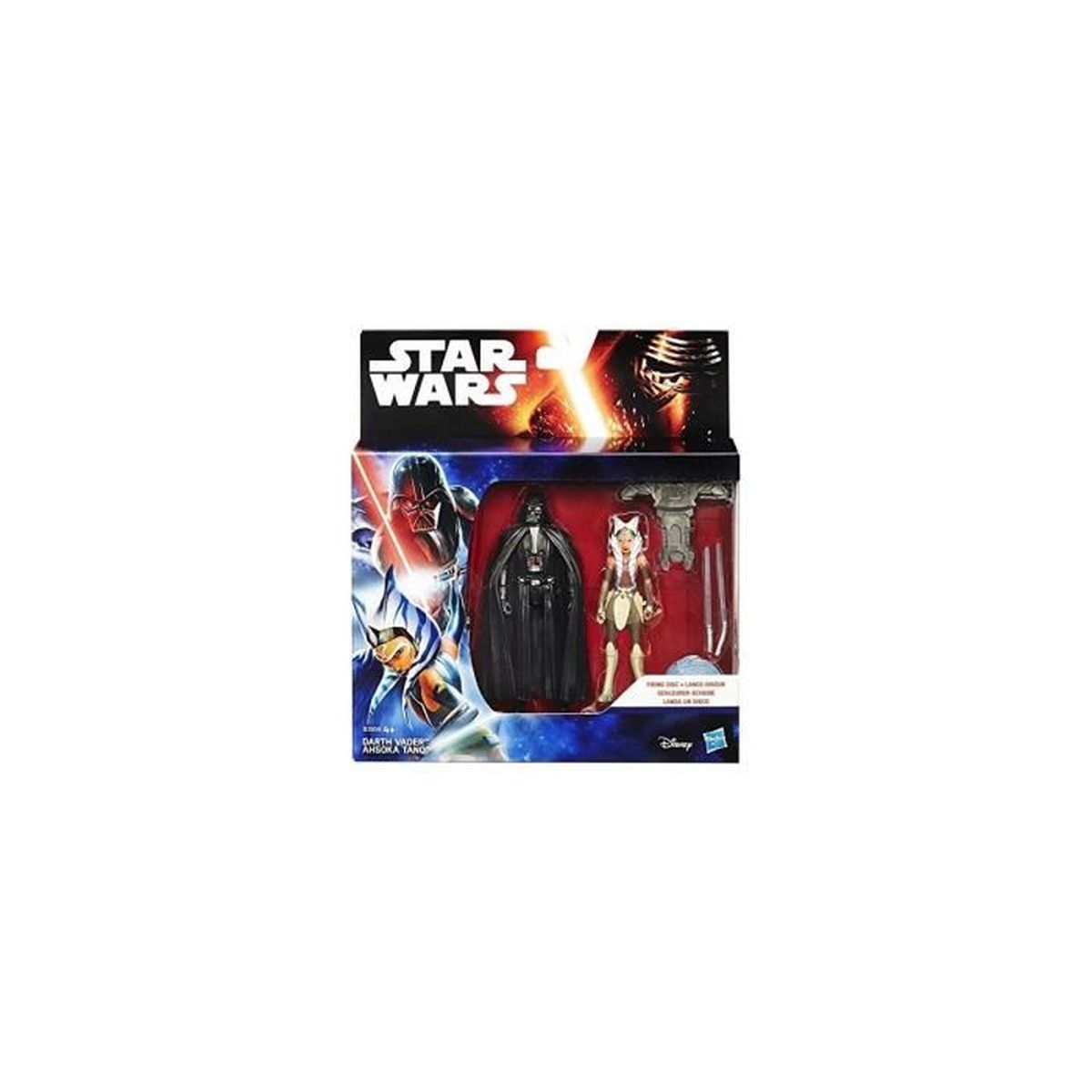 Hasbro Ahsoka Tano Dark Vador Lot De 2 Personnages Stars Wars