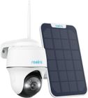 SANAG 5Mp Caméra Surveillance Wifi Extérieure Sans Fil,Argus Pt+Panneau Solaire,Camera Solaire 360° Pan/Tilt,2.4/5 Ghz Wifi,Vision Noctu