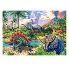 CASTORLAND Puzzle 120 pièces : Les volcans et dinosaures aille Unique Coloris Unique