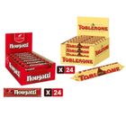 Côte d'Or Nougatti & Barre Toblerone - Box Pause Barres - Nougat au Chocolat au Lait