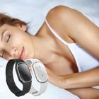 EXBON MIL Bracelet anti-moustique à ultrasons extérieur - Anti-moustique physique pur-ABS + Silicone - blanc