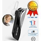 LUNAVO Ecouteurs bluetooth sans fil TD® 100mah bluetooth 5.0 casque bluetooth à contour d'oreille écouteur simple noir smart touch