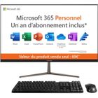 Ordinateur tout-en-un -THOMSON AIO24C4BK128 - 23,8" FHD - Intel Celeron N4020 - RAM 4Go - Stockage 128Go SSD - Wifi AC & BT - Win 11