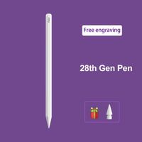Stylet,Pour Apple Pencil 2, stylos iPad avec chargeur sans fil, rejet de paume, inclinaison pour iPad Air 4 5 Pro 11 - 1 Pen 1 Nib