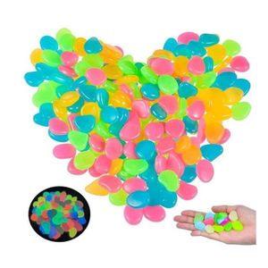 500pcs Roches 8-10mm Lumineux Clair Rose pour Jardin Réservoir à Poisson 726215367188