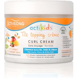 CIRE - GEL COIFFANT ACTIVILONG Tite Topping Crème Actikids Curl Cream - Mangue et Amande douce - 300 ml