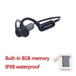 CASQUE - ÉCOUTEURS noir 8g sd ipx8-Écouteurs sans fil Bluetooth TWS à