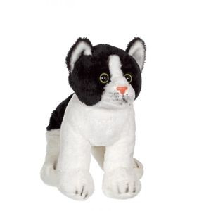 Peluche chat noir et blanc: Sportmer