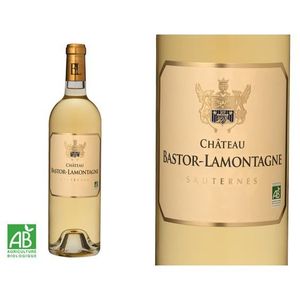 VIN BLANC Château Bastor Lamontagne 2017 Bio Sauternes - Vin