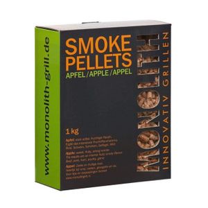 POÊLE À GRANULÉS - PELLETS Monolith Smoke Pellets Pomme-Apple 1 kg carton