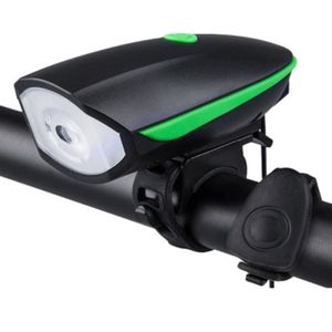 ECLAIRAGE POUR VÉLO Vert - Lampe de sonnette de vélo ReChargeable par USB, phare électrique multifonction Ultra lumineux pour le