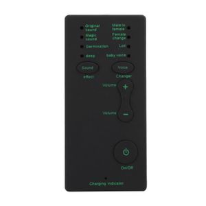 Mini changeur de voix portable,carte son de transformateur de diffusion en  direct,machine à effets sonores de changeur de voix pour téléphone