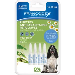 ANTIPARASITAIRE Pipette antiparasitaires répulsives pour chien - 4