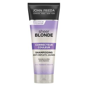 COLORATION JOHN FRIEDA Shampooing Sheer Blonde Correcteur Cou