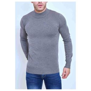PULL Pull manches longues Gris Homme