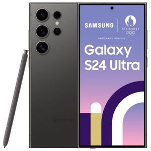SMARTPHONE SAMSUNG Galaxy S24 Ultra Smartphone 256 Go Noir