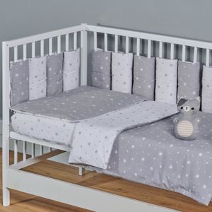 Jupe de lit pour lit bébé 60 x 120 cm 