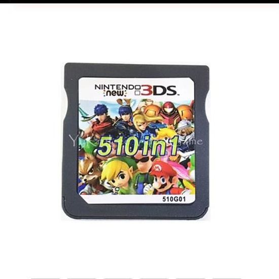 510 Games in 1 NDS Game Pack Card Racing Album Cartridge for Nintendo