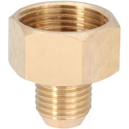 Adaptateur Nettoyeur Haute Pression M22 Femelle Vers 1/4 (14 Mm) - Raccord Rapide En Laiton Pour Tuyau Et Pistolet
