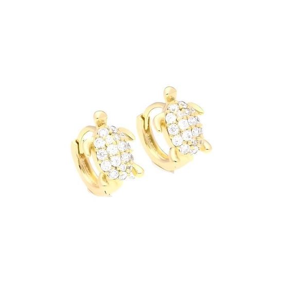 BOUCLES D'OREILLES écaille De Tortue GABY | OH LES FEMMES