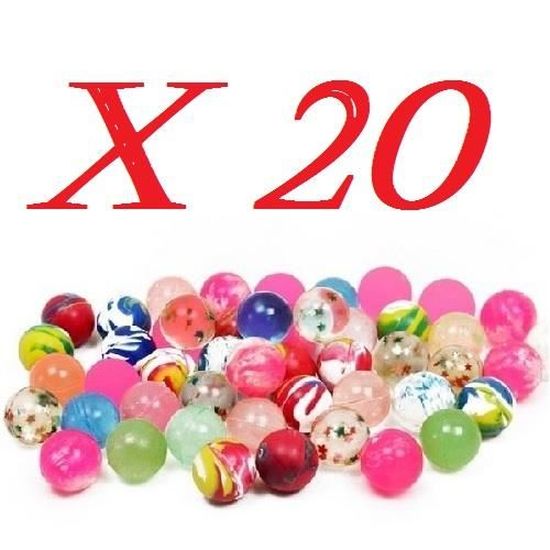 Balles Rebondissantes | Polyéthylène. Lot De 3. | Multi