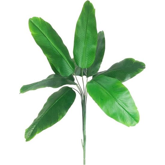 Plante artificielle oiseau de paradis avec 8 feuilles - Bananier artificiel - En plastique tropical - 150 cm - Pour l'intérieur, la maison, le bureau, le jardin - Décoration moderne Plante artificielle oiseau de paradis avec 8 feuilles - Bananier artificiel - En plastique tropical - 150 cm - Pour l'intérieur, la maison, le bureau, le jardin - Décoration moderne