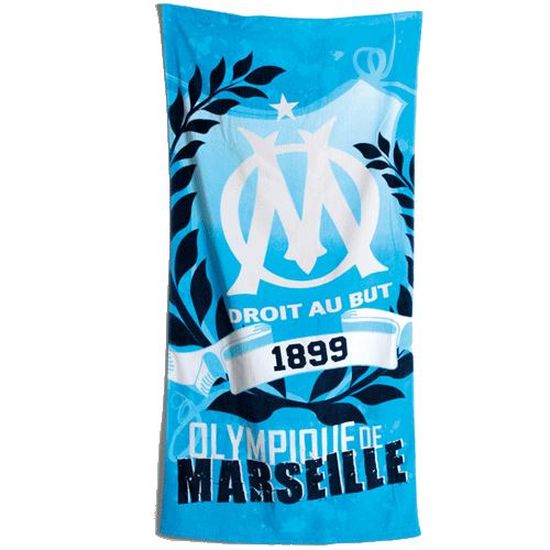 GRENADINE BOUTIQUE Serviette de Bain Om Draps de Plage Olympique de Marseille