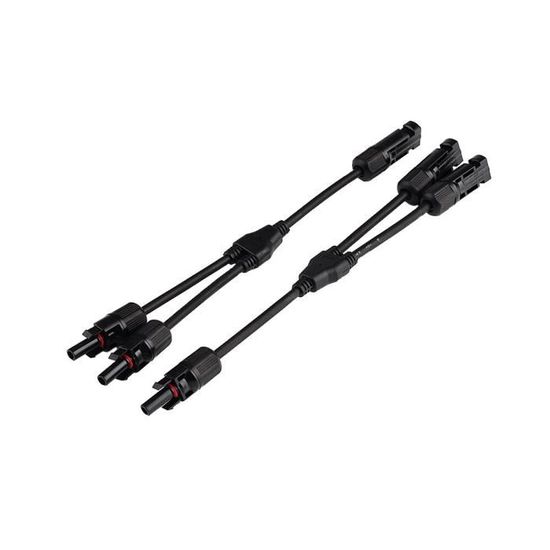 Câble Extension Solaire Solarsys 2m 10AWG 4mm² MC4 - Connecteurs Mâle Femelle Pour Panneaux Solaires