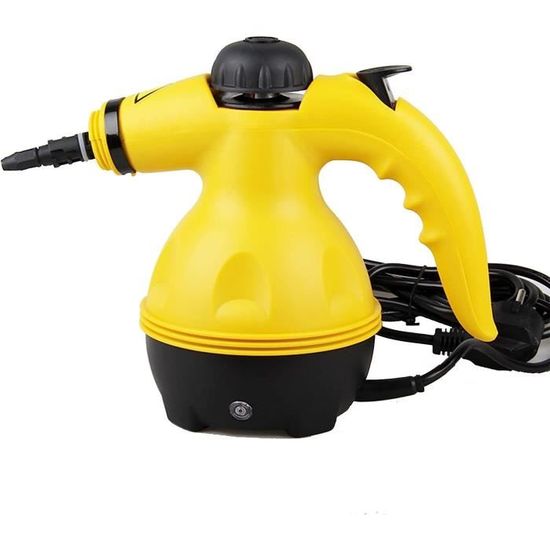 SEVERIN Balai Vapeur Avec Nettoyeur à Main Et 5 Accessoires, Nettoyeur Vapeur Multi-usages 1 500