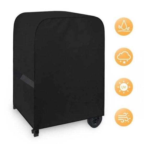 Housse Tondeuse Autoportée 183x137x117 Cm - Protection UV, Anti-poussière | Tissu Oxford 210D
