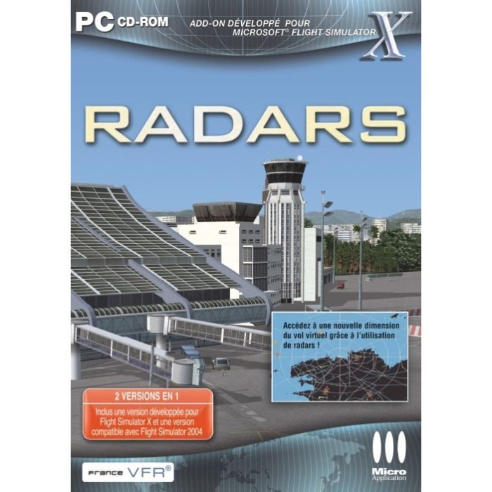 Add-On Pour Fs X : Radars / Jeu PC Cd-Rom