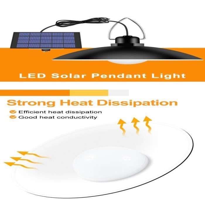 Lampe Solaire Extérieur 100 led éclairage Solaire Extérieur Détecteur de Mouvement Spot Solaire Extérieur 1200mAh