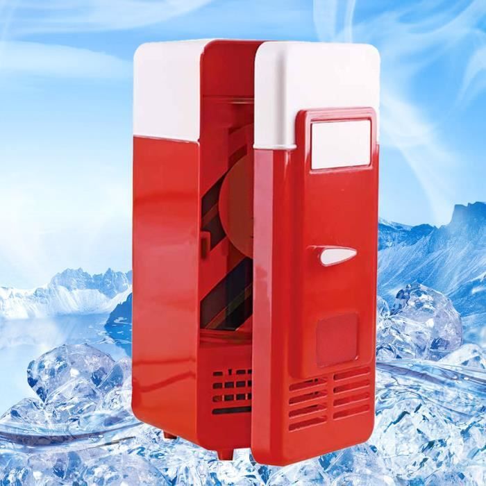 Mini Réfrigérateur USB Portable boisson Beverage Cans Cooler réfrigérateur voiture_papazhi8837