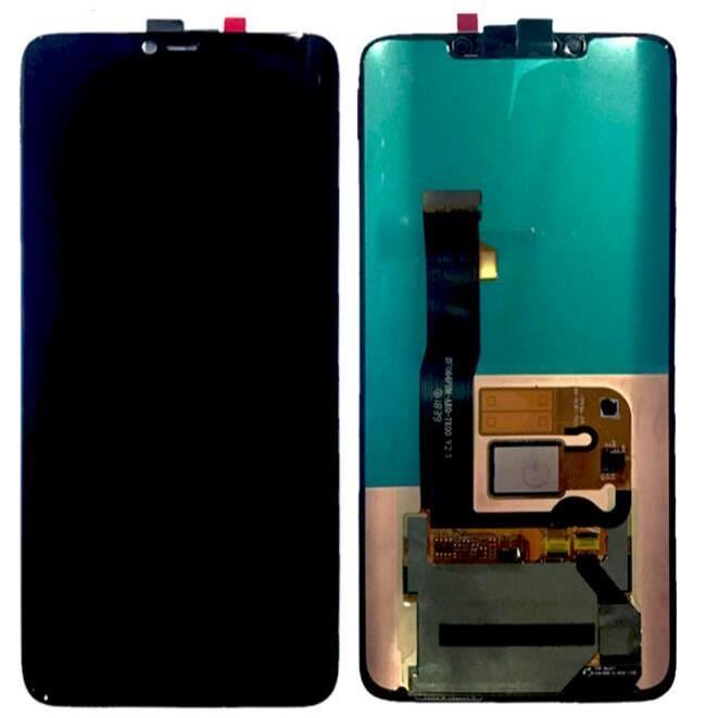 Ecran De Téléphone Pour Huawei Mate 20 pro Lcd + Tactile Assemblé Avec câble d'empreinte digitale - noir