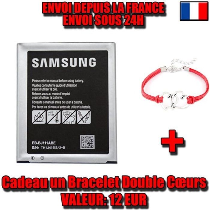 Batterie EB-BJ111ABE Origine Samsung Galaxy J1 Ace, J1 Ace Duos 3G et 4G